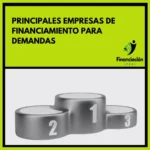 Principales Empresas De Financiamiento Para Demandas